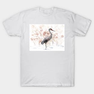 Sandhill Crane in Florida T-Shirt